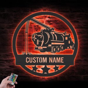 Custom-Vacuum-Truck-Driver-Metal-Wall-Art-LED_1