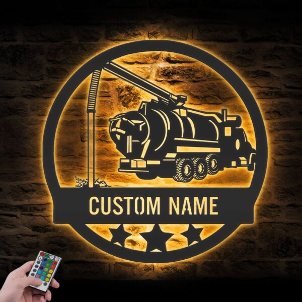 Custom-Vacuum-Truck-Driver-Metal-Wall-Art-LED_4