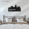 Custom-Virginia-Beach-Skyline-Metal-Wall-Art-LED-Light-3