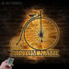 Custom-Vitage-Bicycle-Metal-Wall-Art-LED-Light-8