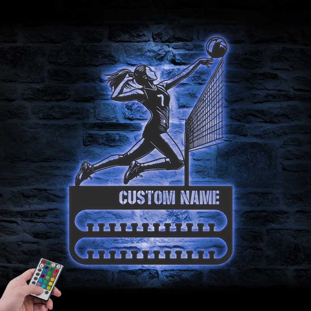 Custom-Volleyball-Player-Medal-Hanger-With-Led-Light_7