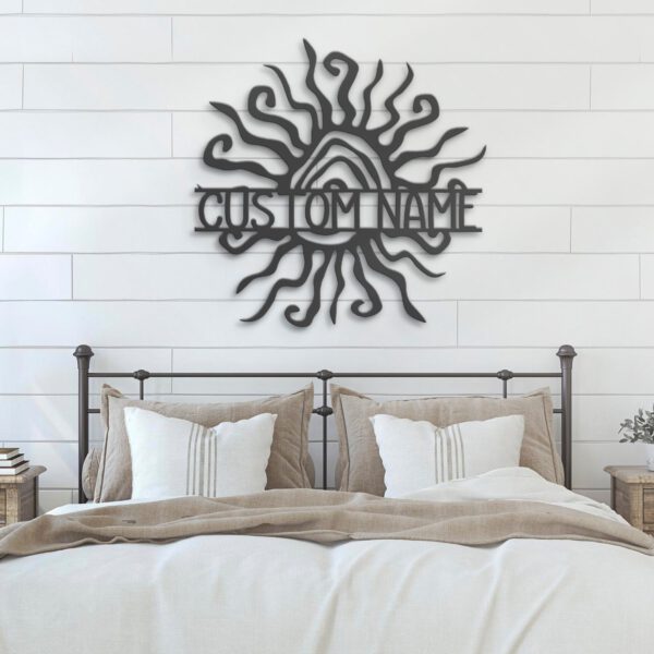 Custom-Wacky-Sun-Metal-Wall-Art-LED-Light-2