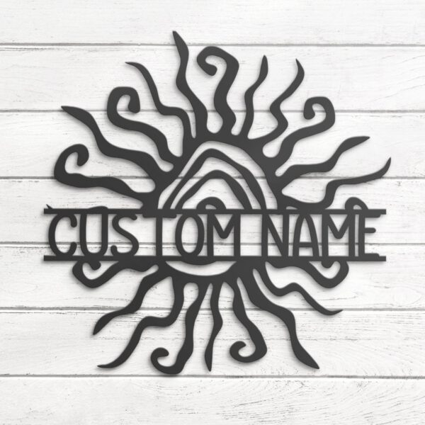 Custom-Wacky-Sun-Metal-Wall-Art-LED-Light-8