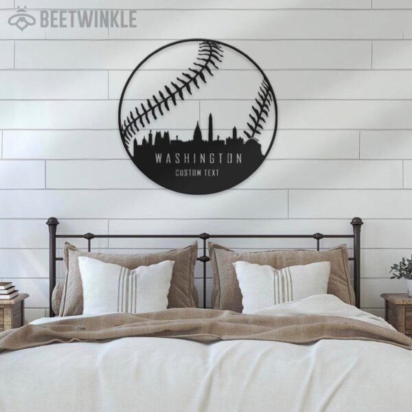 Custom-Washington-Skyline-Baseball-Metal-Wall-Art-LED-Light-5