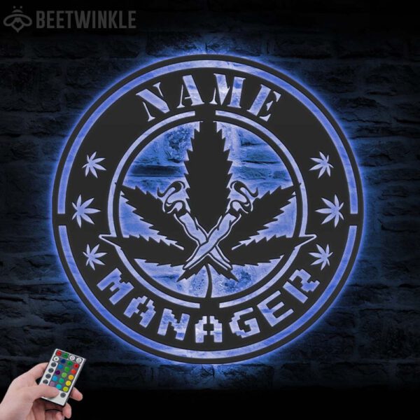 Custom-Weed-Metal-Wall-Art-LED-Light-5