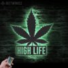 Custom-Weed-Metal-Wall-Art-LED-Light-9