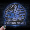 Custom-Welding-Metal-Wall-Art-LED-Light