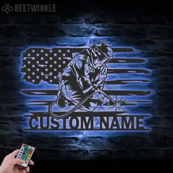 Custom-Welding-US-Flag-Metal-Wall-Art-LED-Light_1