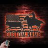 Custom-Western-Cowboy-Cattle-Roping-Metal-Wall-Art-LED-Light-1