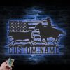 Custom-Western-Cowboy-Cattle-Roping-Metal-Wall-Art-LED-Light-2-1