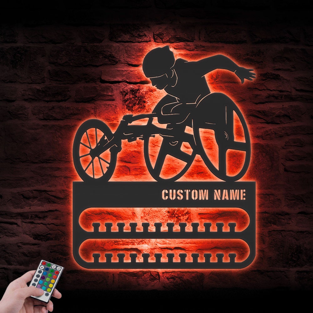 Custom-Wheelchair-Athletics-Medal-Hanger-With-Led-Light_6