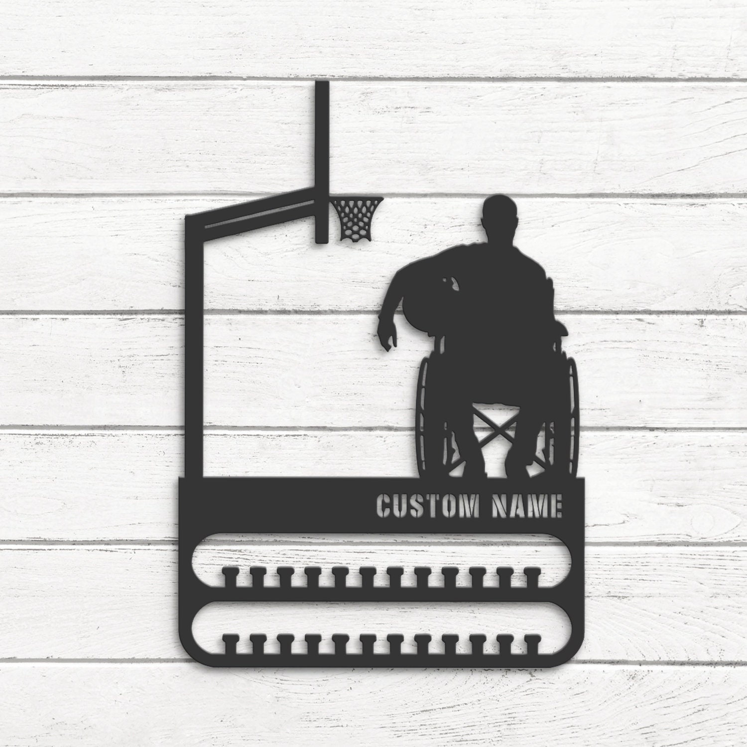 Custom-Wheelchair-Basketball-Medal-Hanger-With-Led-Light_2