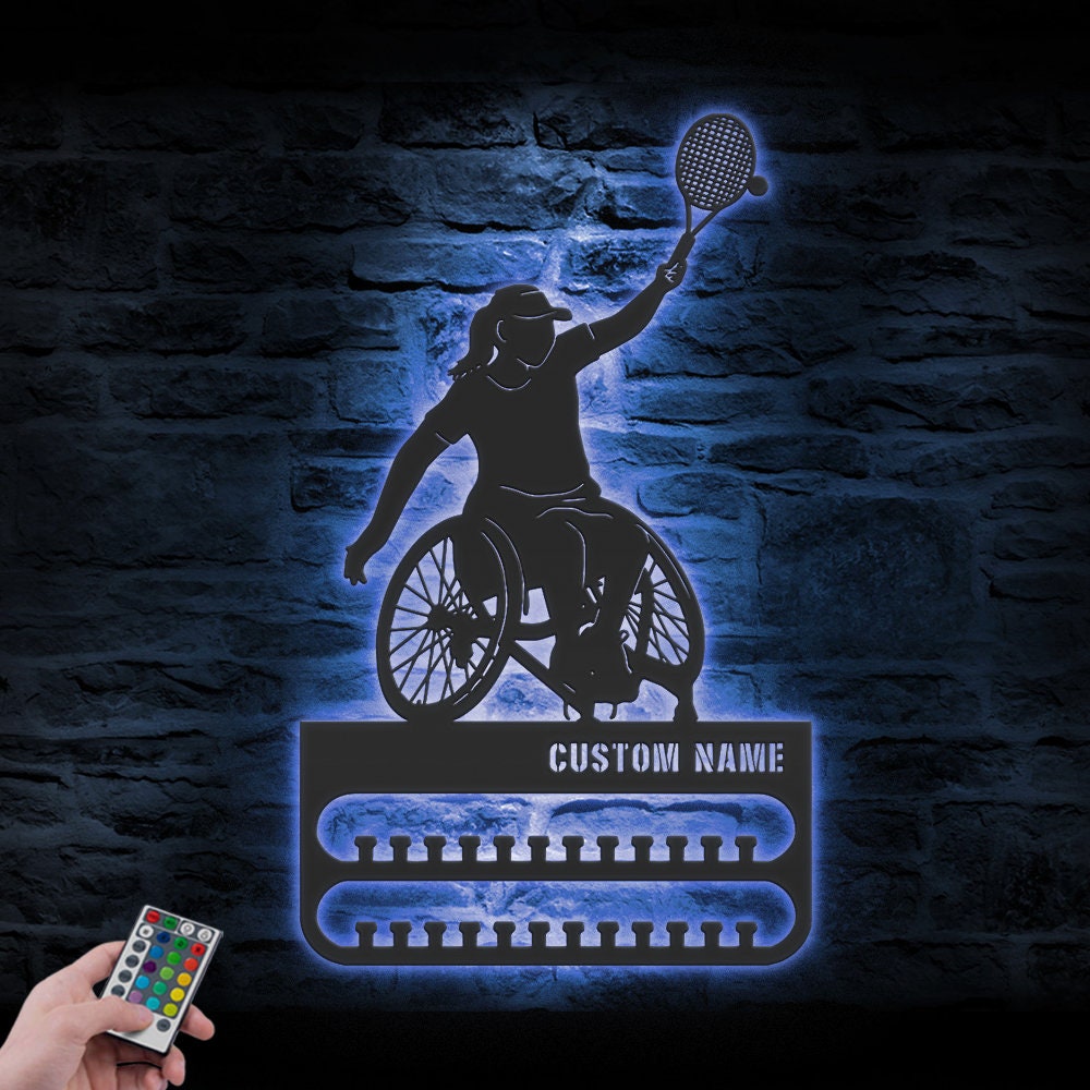 Custom-Wheelchair-Tennis-Medal-Hanger-With-Led-Light_3