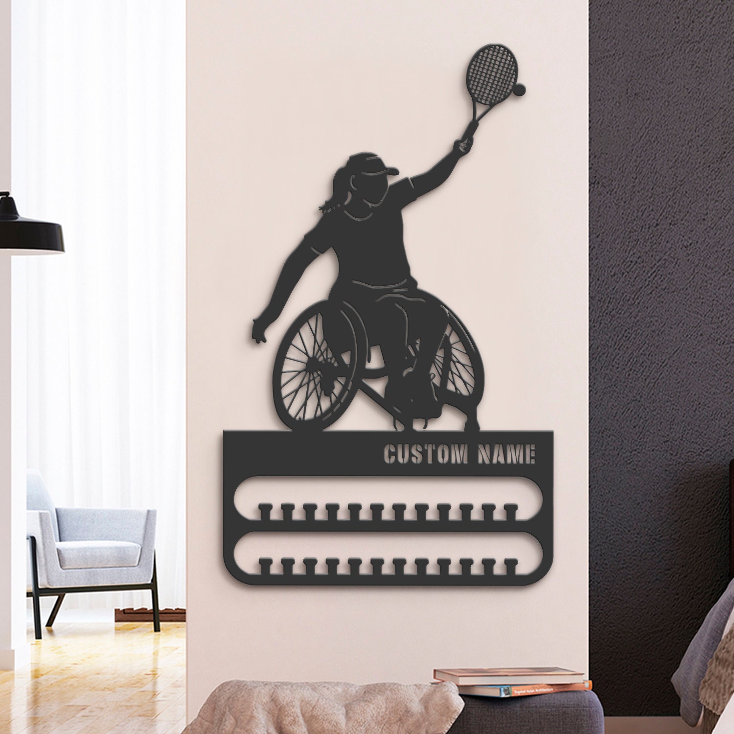 Custom-Wheelchair-Tennis-Medal-Hanger-With-Led-Light_6