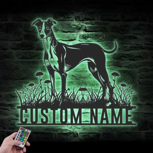 Custom-Whippet-Metal-Wall-Art-LED-Light_6