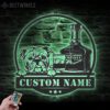 Custom-Whiskey-Cigar-And-Bulldog-Metal-Wall-Art-LED-Light_2