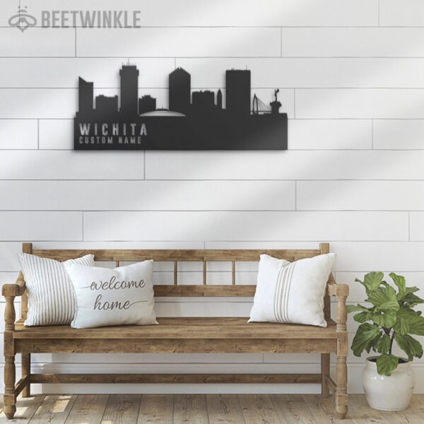 Custom-Wichita-Skyline-Metal-Wall-Art-LED-Light-6