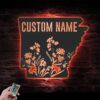 Custom-Wild-Flower-Arkansas-State-Metal-Wall-Art-LED-Light-2