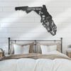 Custom-Wild-Flower-Florida-State-Metal-Wall-Art-LED-Light-8