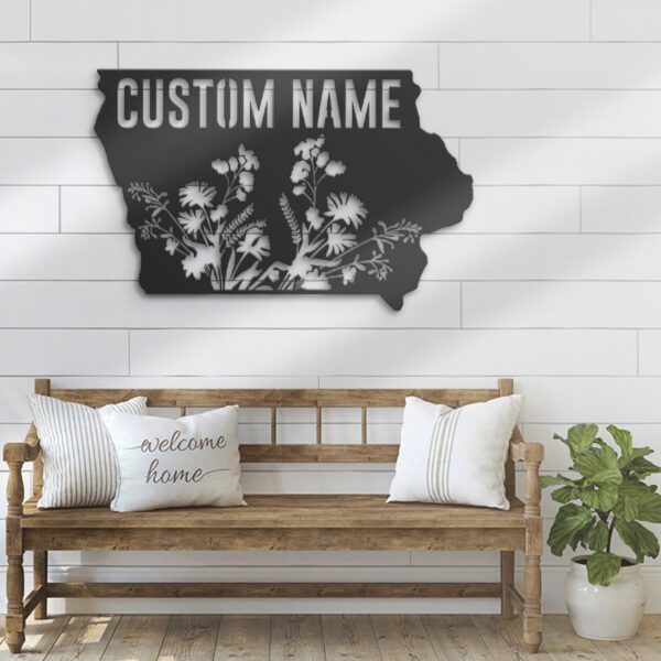 Custom-Wild-Flower-Iowa-State-Metal-Wall-Art-LED-Light-5