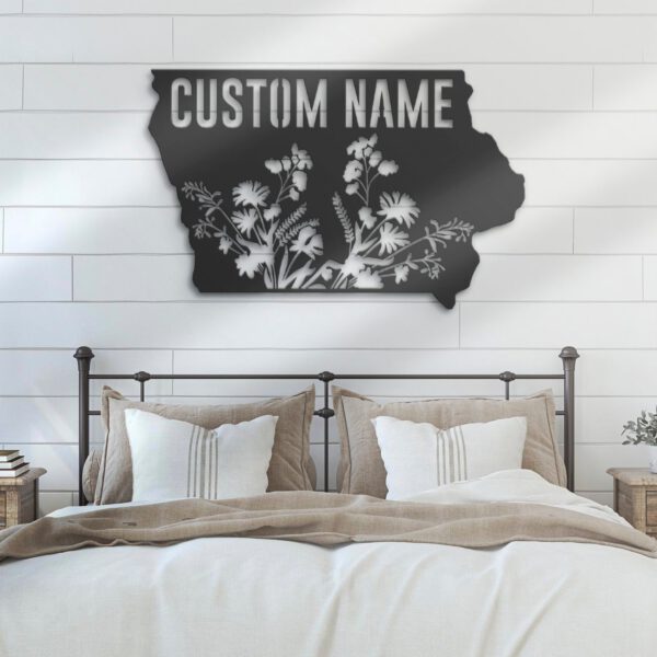 Custom-Wild-Flower-Iowa-State-Metal-Wall-Art-LED-Light