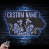 Custom-Wild-Flower-Iowa-State-Metal-Wall-Art-LED-Light-7