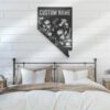 Custom-Wild-Flower-Nevada-State-Metal-Wall-Art-LED-Light