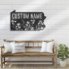 Custom-Wild-Flower-Pennsylvania-State-Metal-Wall-Art-LED-Light-7