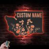 Custom-Wild-Flower-Washington-State-Metal-Wall-Art-LED-Light-6