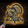 Custom-Wild-Turkey-Farmhouse-Metal-Wall-Art-LED-Light-4-1