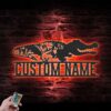 Custom-WildFlower-Alligator-Metal-Wall-Art-LED-Light-5-1