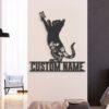 Custom-WildFlower-Cat-Metal-Wall-Art-LED-Light-3