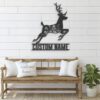 Custom-WildFlower-Deer-ELK-Metal-Wall-Art-LED-Light-7