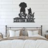 Custom-WildFlower-Dog-Cat-Metal-Wall-Art-LED-Light