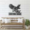 Custom-WildFlower-Eagle-Metal-Wall-Art-LED-Light-6