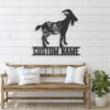 Custom-WildFlower-Goat-Farmhouse-Metal-Wall-Art-LED-Light-4