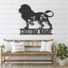 Custom-WildFlower-Lion-Metal-Wall-Art-LED-Light-7-1