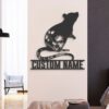 Custom-WildFlower-Rat-Metal-Wall-Art-LED-Light-3