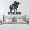 Custom-WildFlower-Sheep-Metal-Wall-Art-LED-Light-2-1