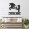 Custom-WildFlower-Unicorn-Metal-Wall-Art-LED-Light-4