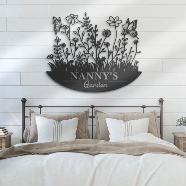 Custom-Wildflower-Metal-Wall-Art-LED-Light-12