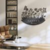 Custom-Wildflower-Metal-Wall-Art-LED-Light-26