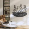 Custom-Wildflower-Metal-Wall-Art-LED-Light-29