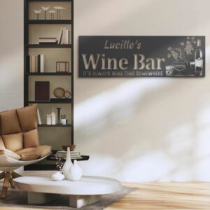 Custom-Wine-Bar-Metal-Wall-Art-LED-Light-11