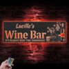 Custom-Wine-Bar-Metal-Wall-Art-LED-Light-19