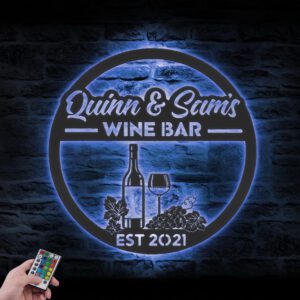 Custom-Wine-Bar-Metal-Wall-Art-LED-Light-2-5