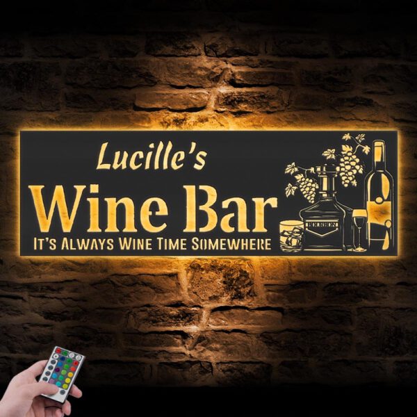 Custom-Wine-Bar-Metal-Wall-Art-LED-Light-6-4