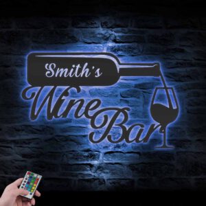 Custom-Wine-Bar-Pub-Metal-Wall-Art-LED-Light-3-1