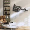 Custom-Wine-Bar-Pub-Metal-Wall-Art-LED-Light-4