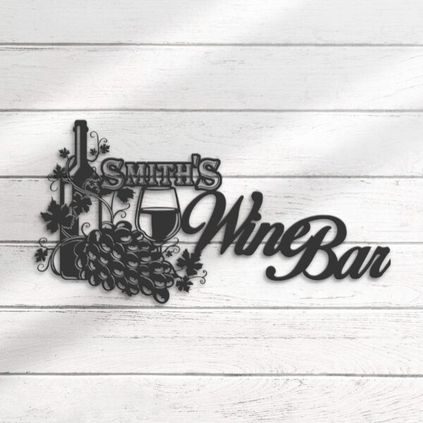 Custom-Wine-Bar-Pub-Metal-Wall-Art-LED-Light-5-2